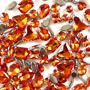 Orange Clawback Mixed Shapes Pack