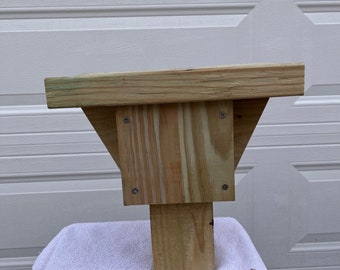 Post Topper / Mount for Library, Bird House, or Food Pantry