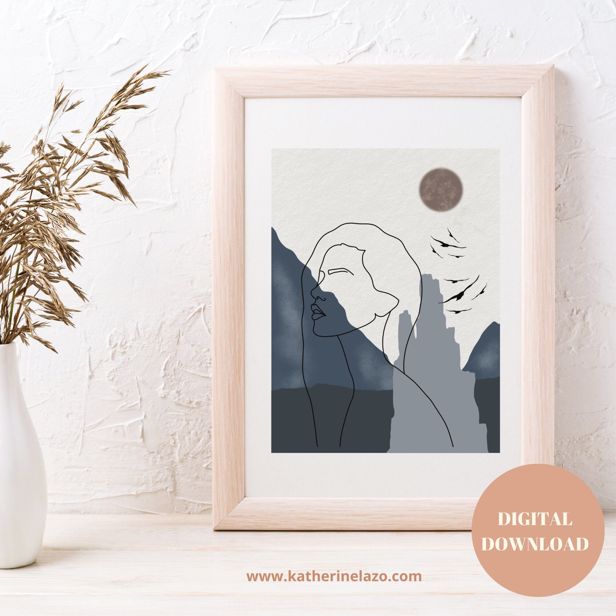 Feminine Print,feminine Art Wall, Girl Print, Wall Art, Printables ...