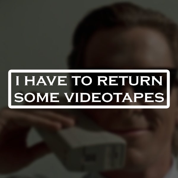 American Psycho Etsy