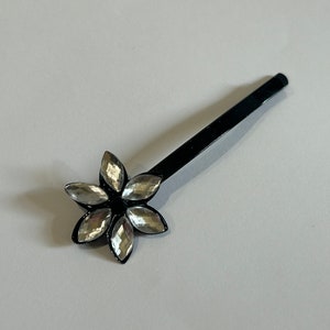 Blythe Doll Hair Accessory Rhinestone Flower Hair Clip