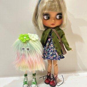 Blythe Doll Pet Friend Companion Fuzzy Monster Doll Twinky