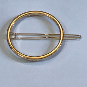 Blythe Doll Round Gold Hair Accessories Hair Clip Burette