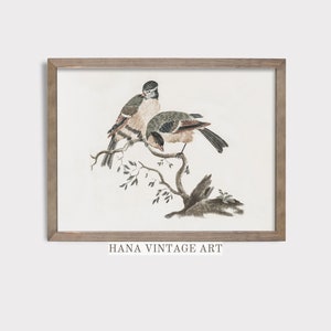 Bird Couple Prints Wedding Art Gift Neutral Art Printable Love Art Digital Download Romantic Wall Decor #22
