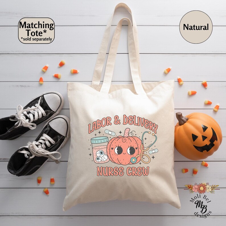 Cute Labor and Delivery Nurse Sweatshirt Spooky Halloween Delivery ...