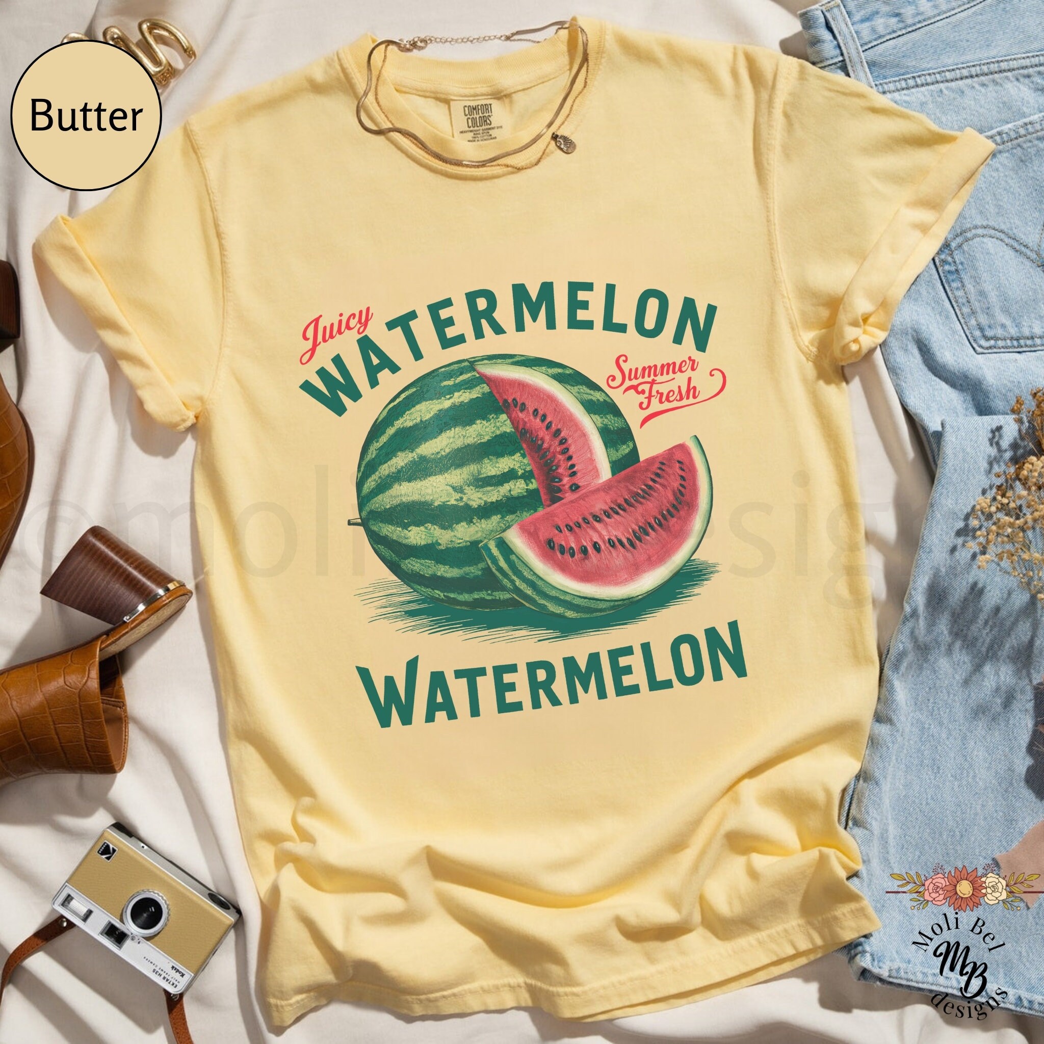 Comfort Colors® Watermelon Season Shirt Aesthetic Fruit Tshirt Retro ...