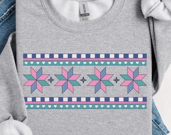 Vintage inspired png design. 90s inspired. Grandma core png. Thrifted png. Granny sweater. Digital download only.
