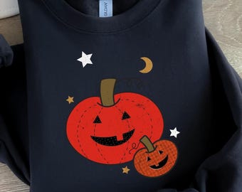 Vintage Halloween inspired png design. 90s inspired. Grandma core png. Thrifted decor png. Granny sweater. Digital download only.