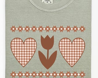 Vintage inspired png design. 90s inspired. Grandma core png. Thrifted decor png. Granny sweater. Digital download only.