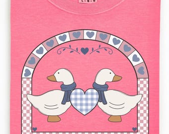 Vintage inspired png design. Goose png. 90s inspired. Grandma core png. Thrift store png. Granny sweater. Digital download only.