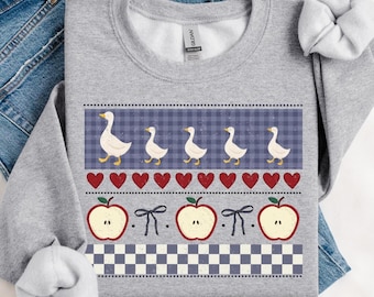Vintage inspired png design. 90s inspired. Grandma core png. Thrift store png. Granny sweater. Digital download only.