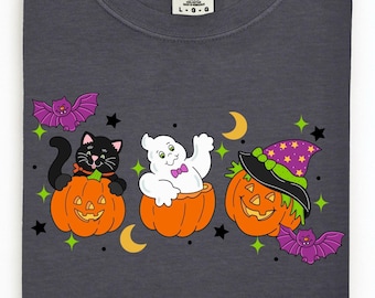 Vintage Halloween inspired png design. 90s inspired. Grandma core png. Thrifted decor png. Granny sweater. Digital download only.