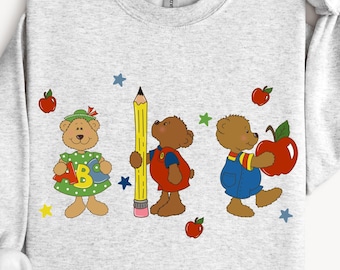 Vintage teacher back to school PNG (Digital Download)