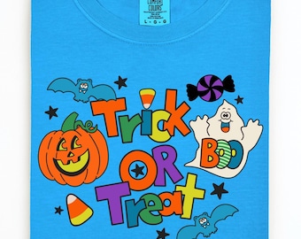Vintage Halloween PNG Design: 90s Inspired Bat, Ghost, Cat (Digital Download)