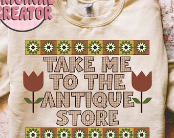 Vintage inspired png design. 90s inspired. Grandma core png. Thrifted decor png. Granny sweater. Digital download only.
