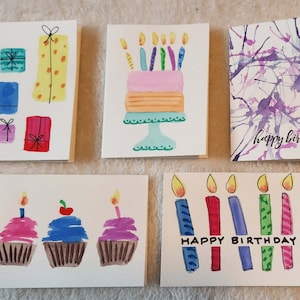Multi-Pack de cartes d’anniversaire maison (15 cartes)