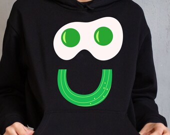 Green Eggs Ham Smile Face Brunch Breakfast SVG, Green Eggs And Ham PNG, Green Eggs & Ham Svg, Funny Smile Face Brunch St Patricks Day Shirt