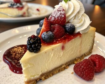 Traditional New York Cheesecake recipe Download pdf,recipe dessert,Cheesecake Recipe Digital Download,Printable Dessert Card,PDF Recipe Card