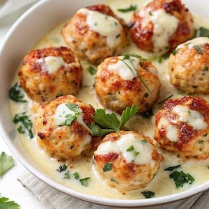 Receita de Almôndegas de Frango Assado com Ricota, Baixar PDF, Livro para Imprimir, Produto Digital, receita para baixar PDF