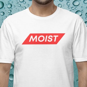 MOIST T-Shirt, Cringe Tee, Funny Gift Shirt, Gross Humor, Meme Gag Gift, Funny Shirts for Men & Women, At Least One Person You Know Hates It