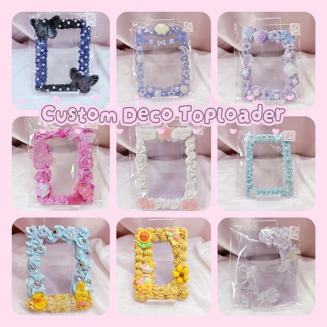 Toploader Deco Ribbon Custom Color Themed Decoden Toploader, Kawaii, Random Charms, Requests ...