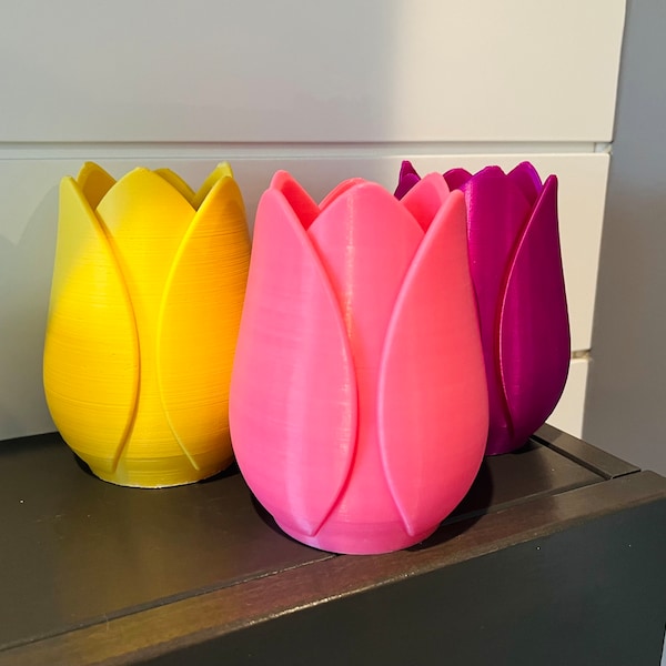 3D Printed Tulip Vase