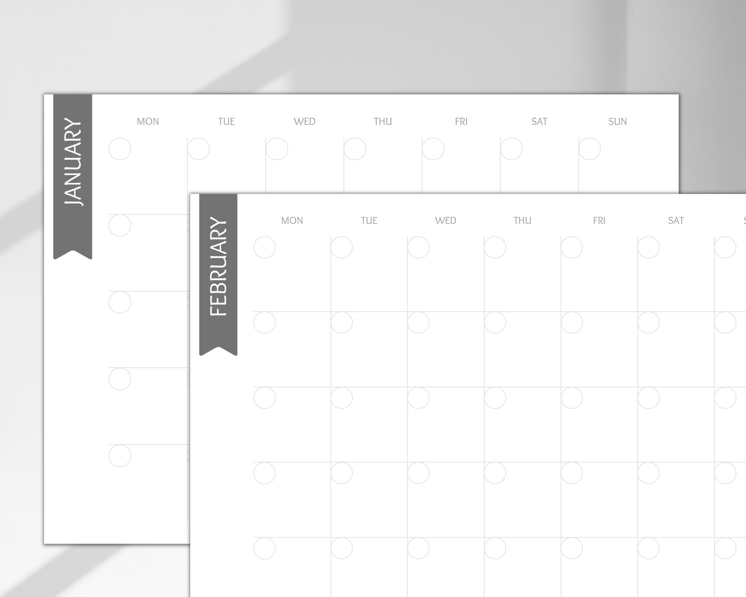 Printable Calandar Template