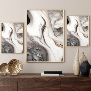 Impressão em mármore dourado, mármore preto, arte de parede de luxo, arte de parede moderna, arte de parede de sala de estar, arte de parede de mármore, arte abstrata de parede, arte moderna em ouro