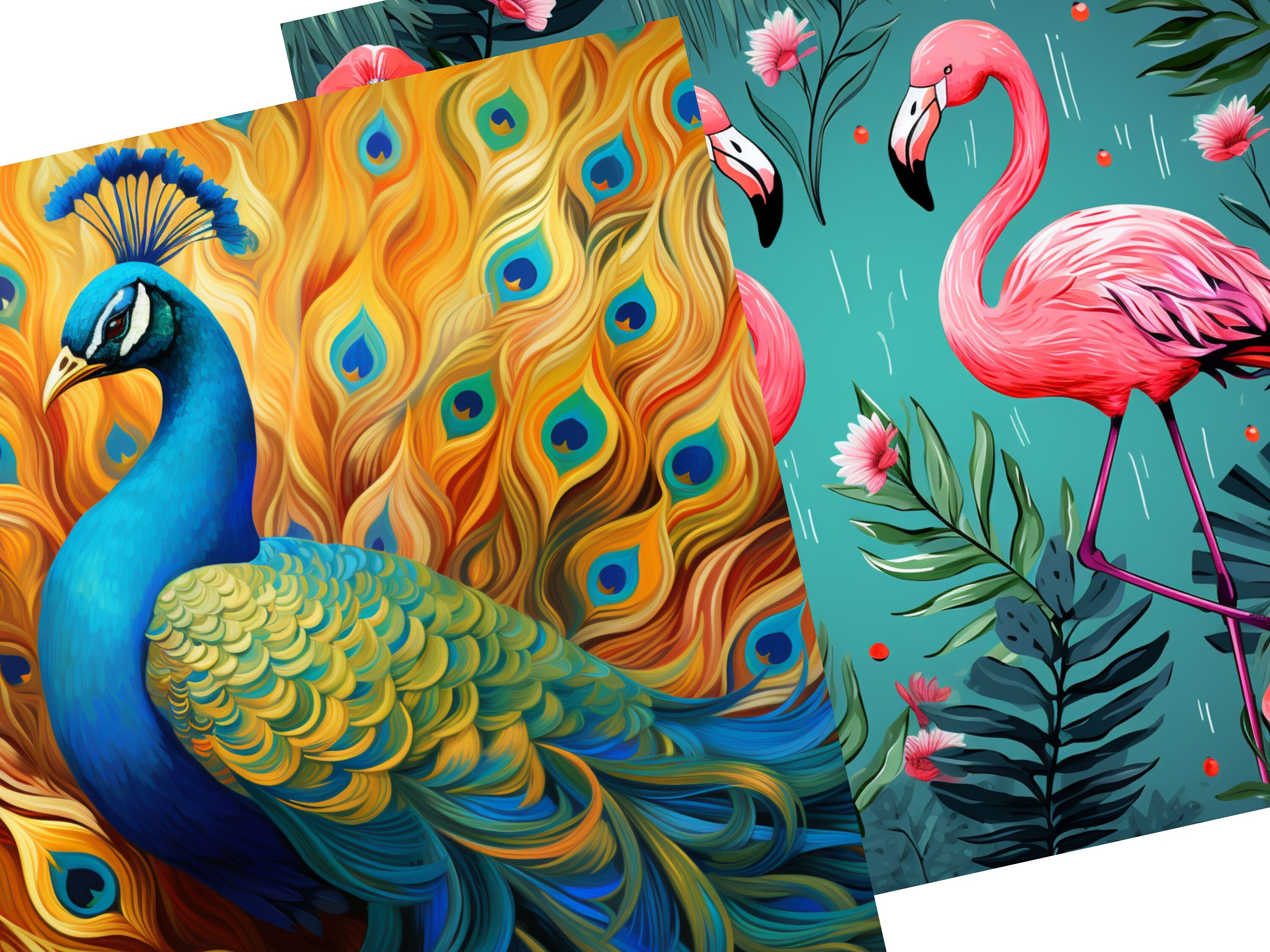 100 Midjourney Prompts AI for Digital Paper,seamless Patterns,ai Art