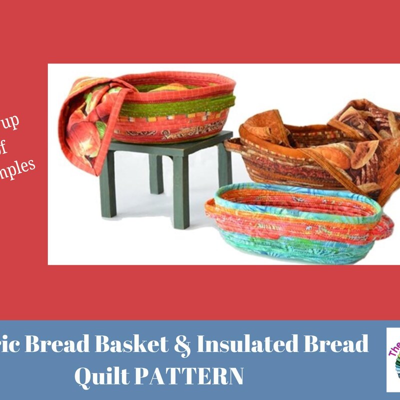 Fabric Coiled Basket - Etsy