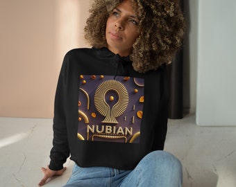 RROK NubisnQ crop-hoodie