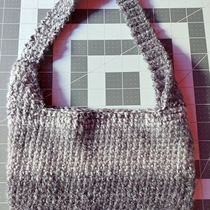 crochet shoulder bag