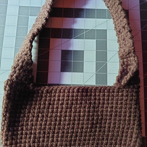 crochet shoulder bag