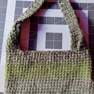 crochet shoulder bag