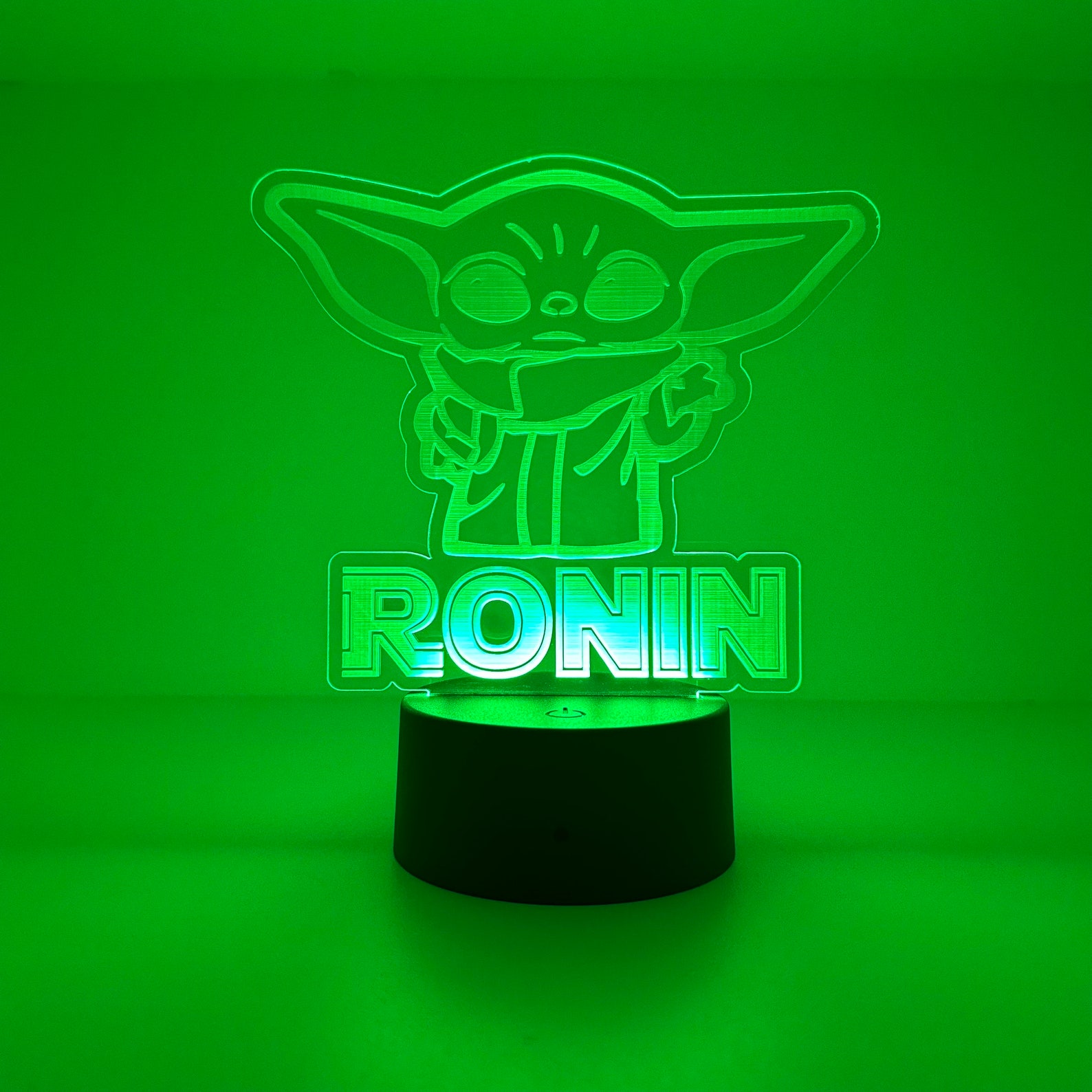 Baby Yoda LED Nightlight Baby Yoda Room Decor Baby Yoda Etsy