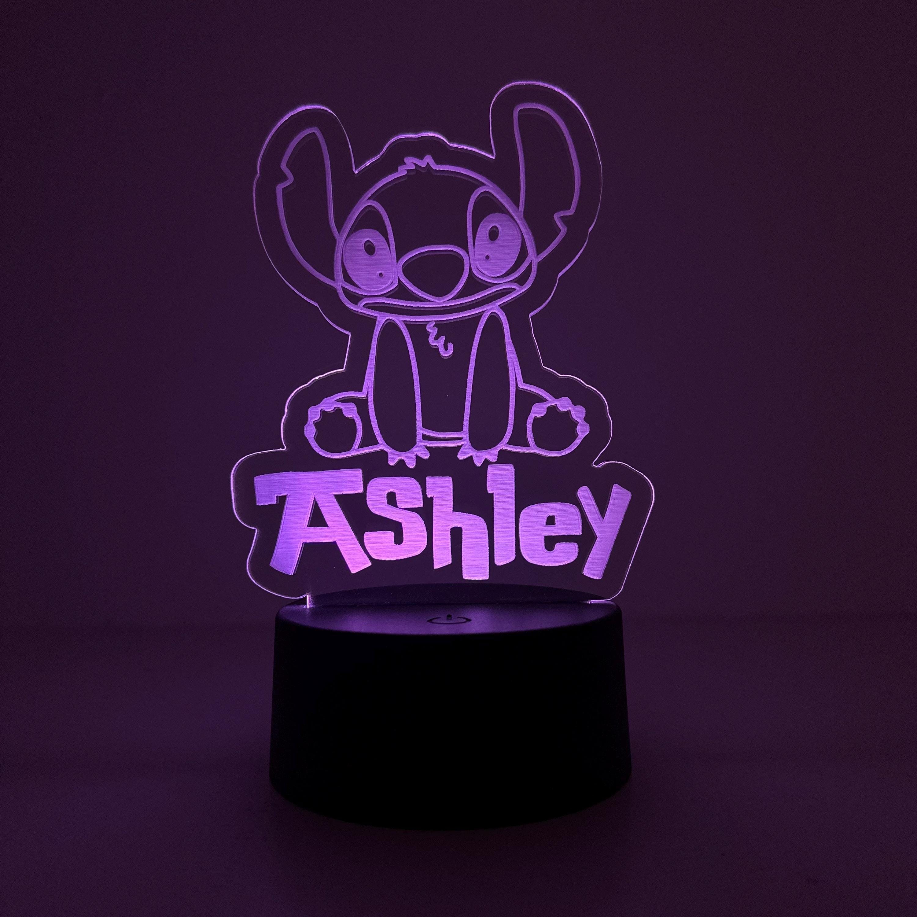 リロ＆スティッチのLEDナイトライト、スティッチの部屋飾り、リロ