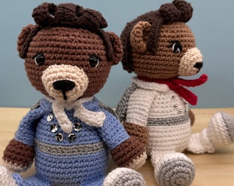 Elvis Bearsley - Amigurumi Digital Pattern