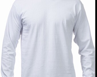 Pro Club Men's Heavyweight Cotton Long Sleeve Crew Neck T-Shirt