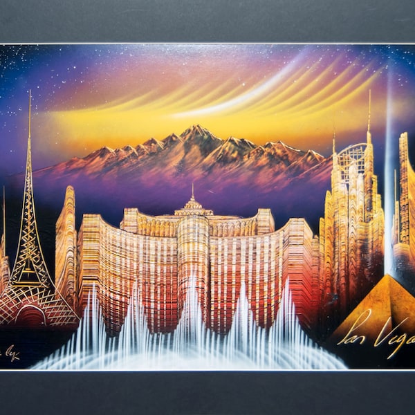 Las Vegas1 Spray paint art - art gifts spray paint - spray art - unique spray paint art - unique spray paint paintings