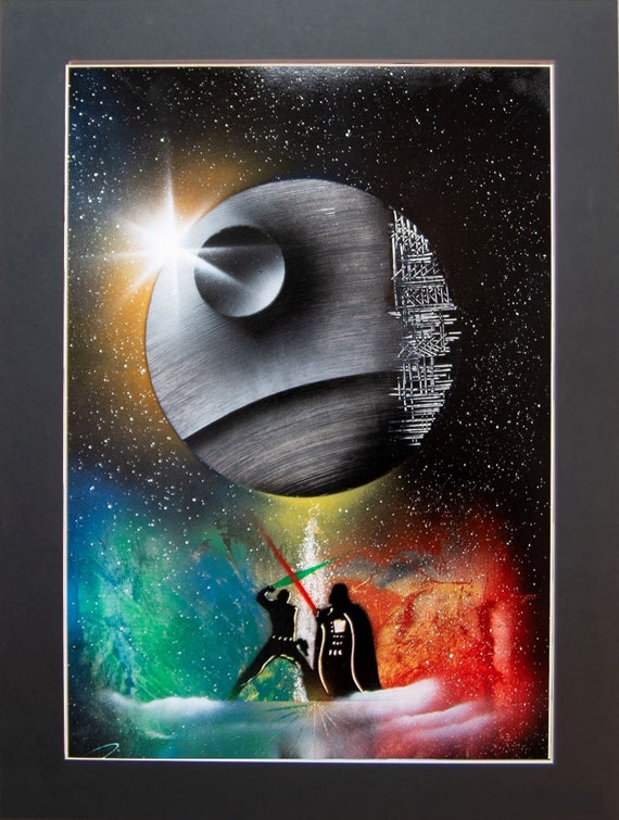 Star Wars Spray paint art art gifts spray paint spray art unique  spray paint art unique spray paint paintings