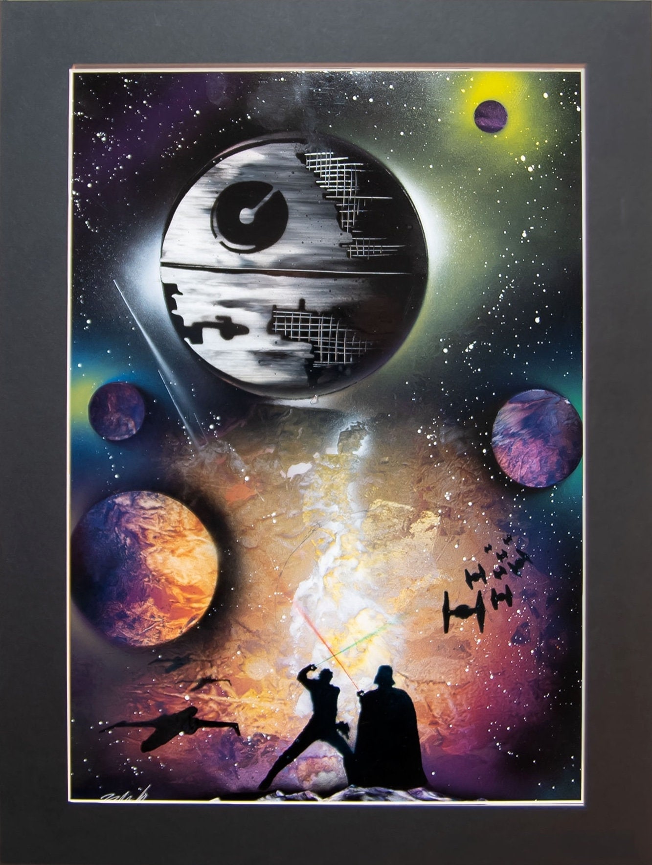 Star Wars Spray paint art art gifts spray paint spray art unique  spray paint art unique spray paint paintings