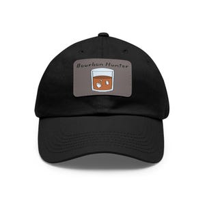 Bourbon Lover Gift - Vintage Inspired Bourbon Dad Cap - Unique Whiskey Enthusiast Hat for Him - Bourbon Hunter Baseball Hat