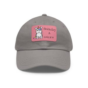 Obviously A Unicorn, Baseball Cap, Unicorn Hat, Adjustable Hat, Cute Unicorn Cap, Unisex Dad Hat, Adult Birthday Gift, Unicorn Lover Gift