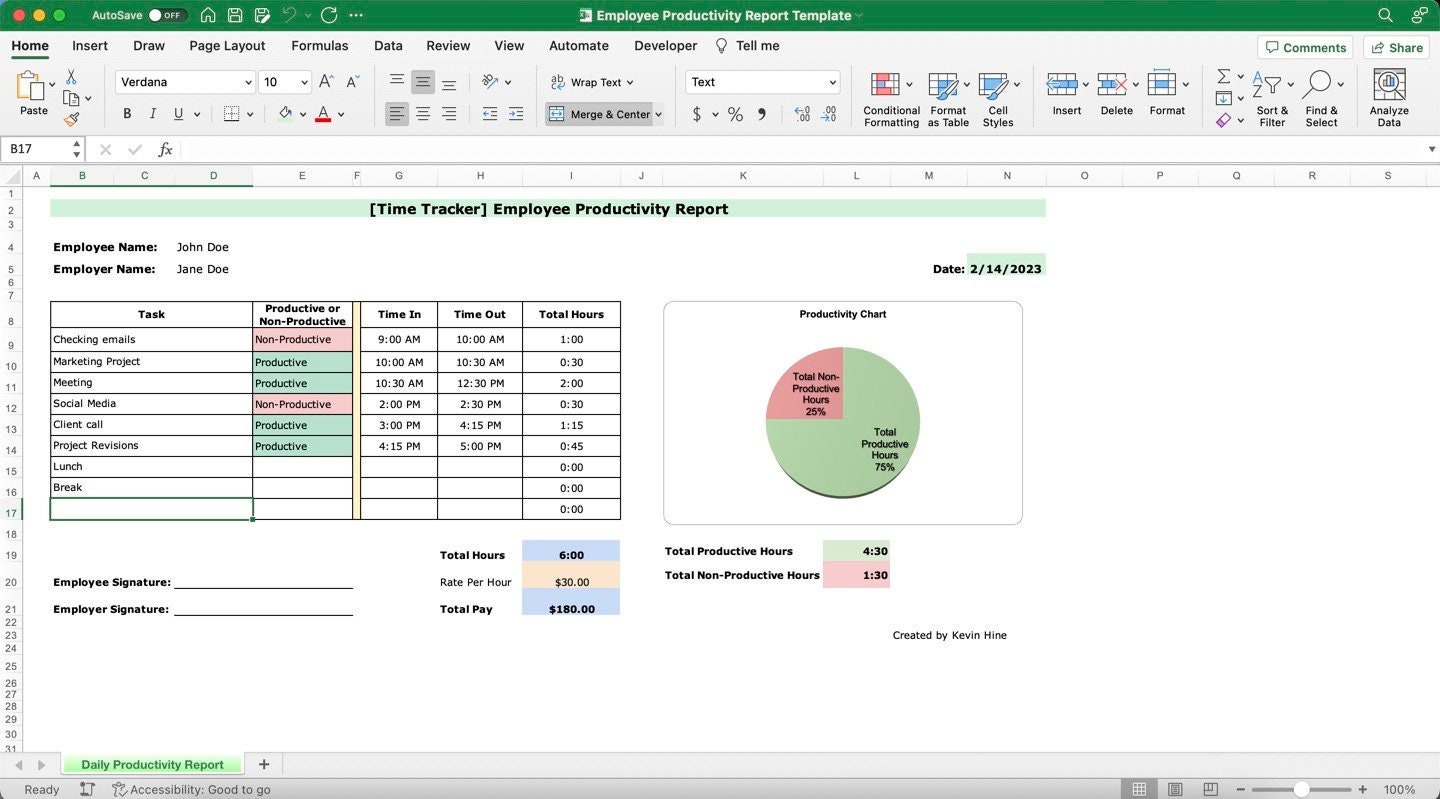 Employee Productivity Report Template Etsy Employee Productivity Report Template Etsy