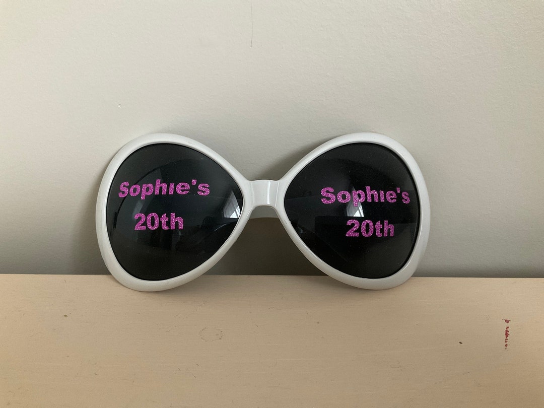 Decal for Sunglasses Party Decal Personalised Tiktok Trend Etsy