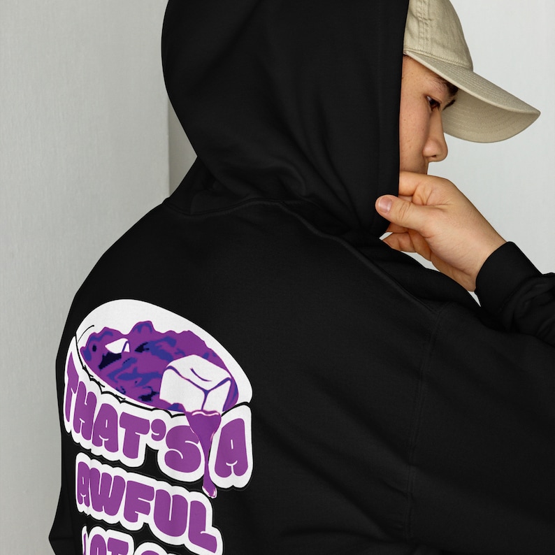 Thats A Awful Lot of Cough Syrup Premium Embroidered Hoodie Etsy