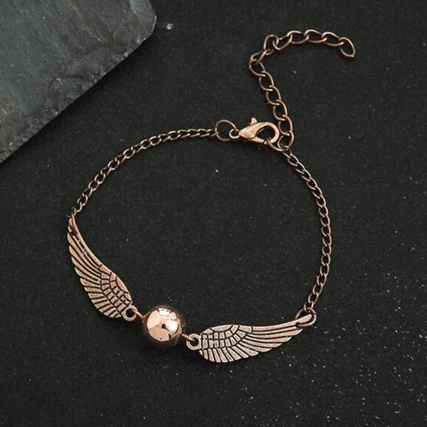 Golden Snitch Harry Potter Bracelet