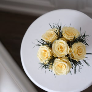 Preserved Flowers, Roses in box, Eternity Flowers, Preserved Roses, Preserved Bouquet, gift box, flowers, bouquet, Christmas Arrangement Yellow Roses