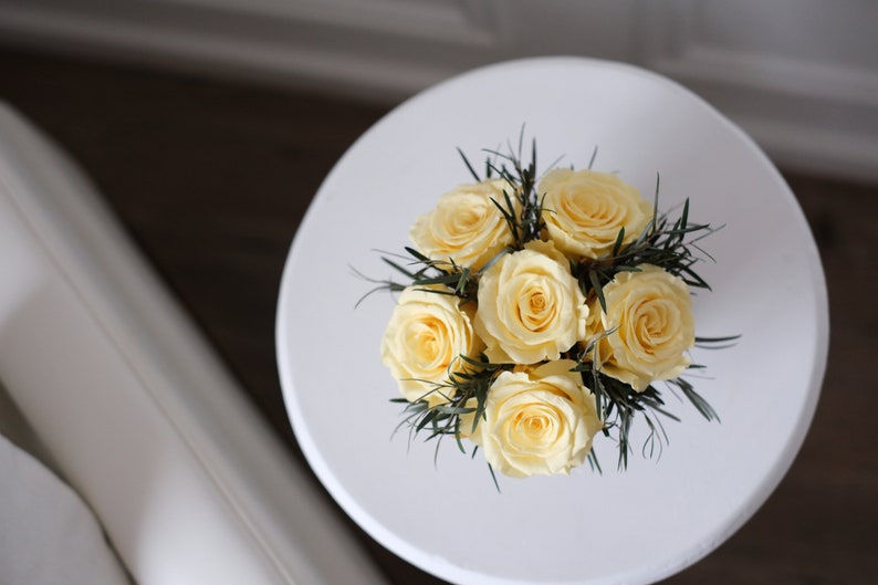 Preserved Flowers, Roses in box, Eternity Flowers, Preserved Roses, Preserved Bouquet, gift box, flowers, bouquet, Christmas Arrangement Yellow Roses