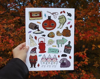 Over The Garden Wall 8.5x11 Print